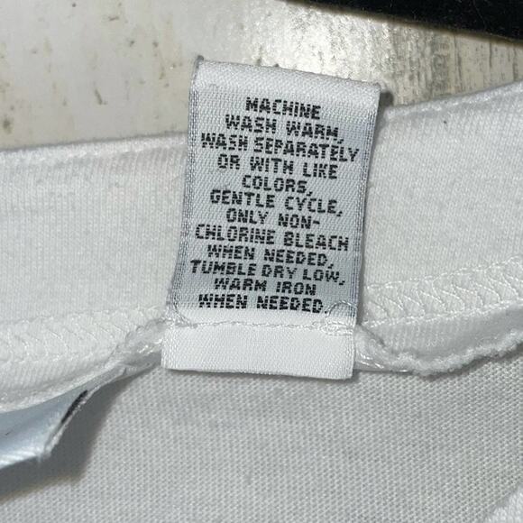 Parisian Works Top Petite Button Up Short Sleeved - Picture 7 of 7